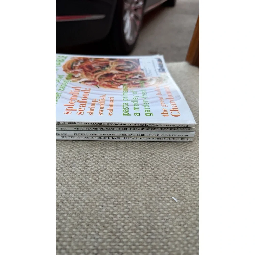 La Cucina Italiana Magazine‎ Lot 5 2002 2003 2005 Italian Cooking Food